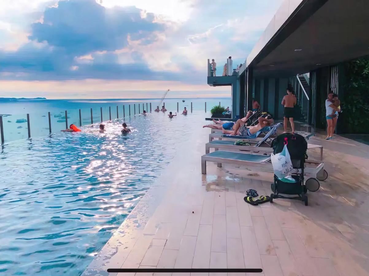 Apartament Great Location With Infinity Pool -Central Pattaya Zewnętrze zdjęcie