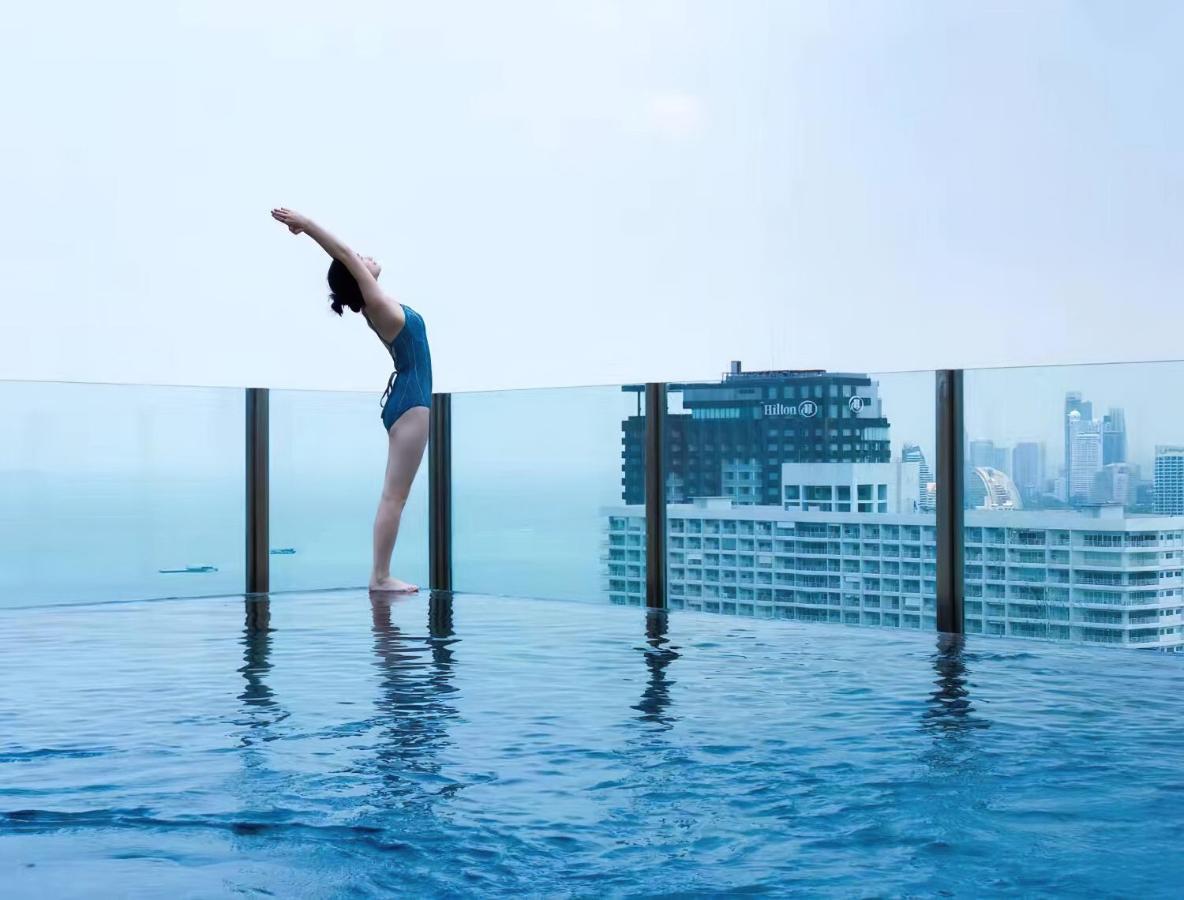Apartament Great Location With Infinity Pool -Central Pattaya Zewnętrze zdjęcie