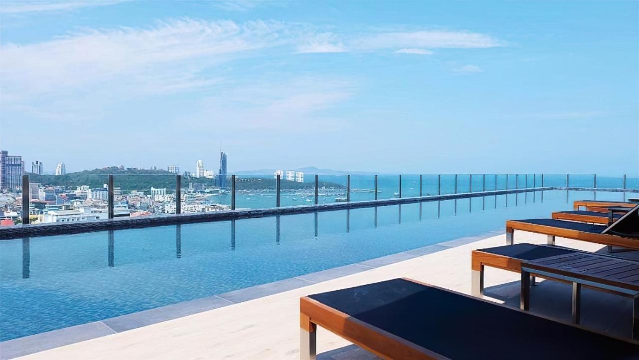 Apartament Great Location With Infinity Pool -Central Pattaya Zewnętrze zdjęcie