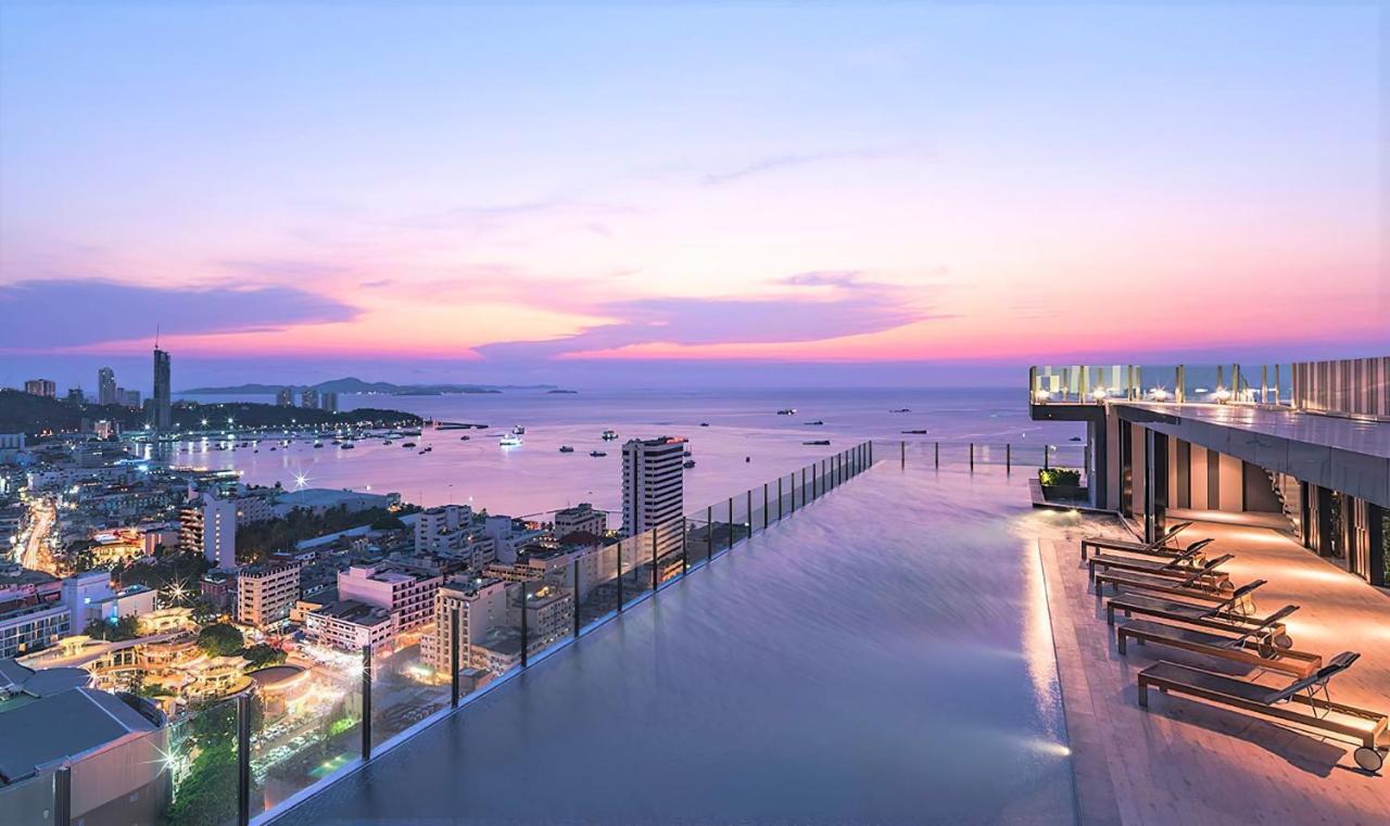 Apartament Great Location With Infinity Pool -Central Pattaya Zewnętrze zdjęcie