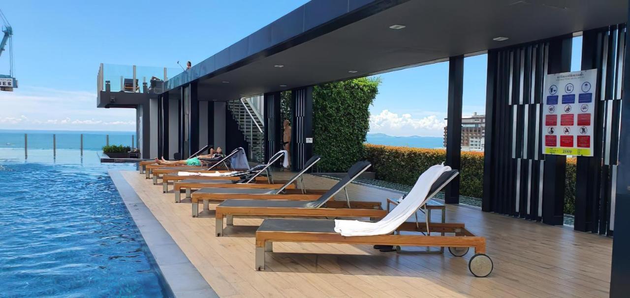 Apartament Great Location With Infinity Pool -Central Pattaya Zewnętrze zdjęcie