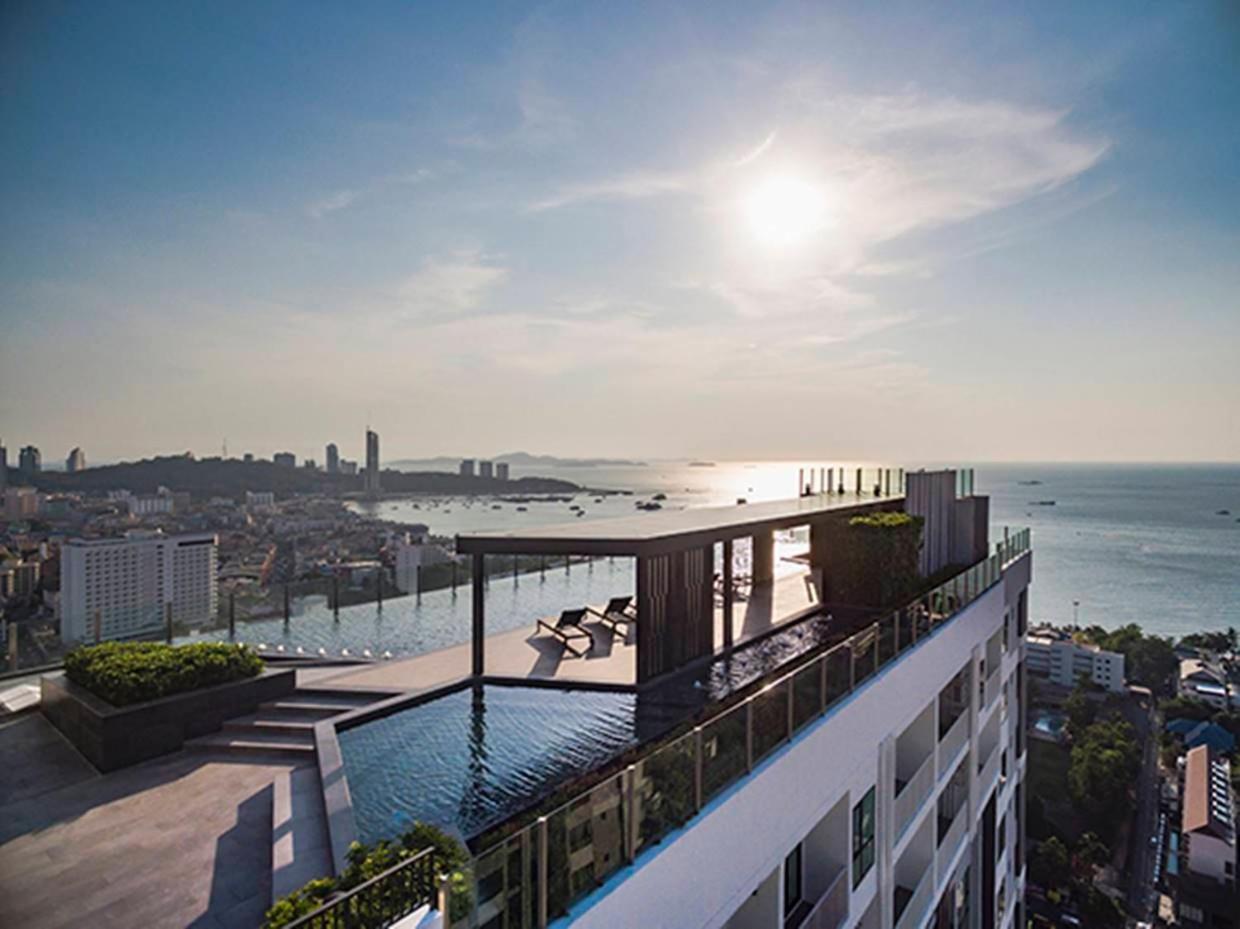 Apartament Great Location With Infinity Pool -Central Pattaya Zewnętrze zdjęcie