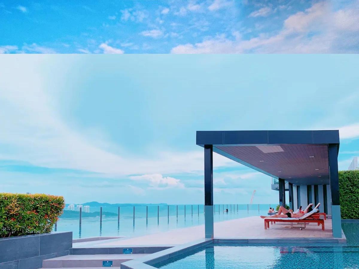 Apartament Great Location With Infinity Pool -Central Pattaya Zewnętrze zdjęcie