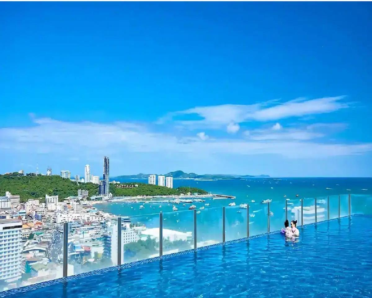 Apartament Great Location With Infinity Pool -Central Pattaya Zewnętrze zdjęcie
